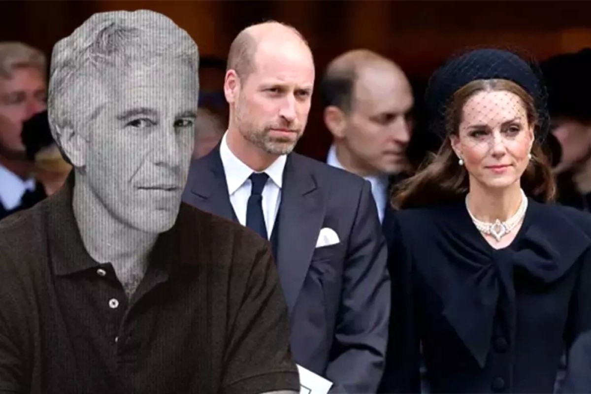  Prens William'ı terleten Epstein sorusu! Cevap vermeden kaçtı 