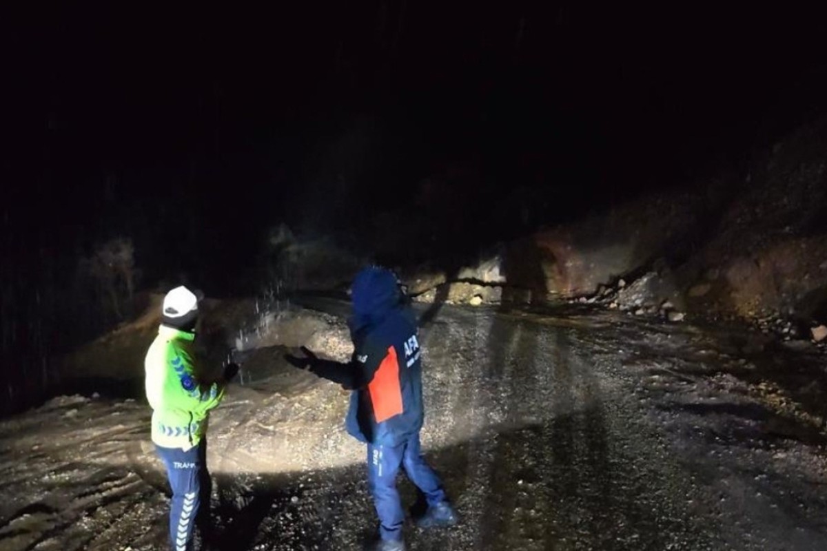 Adıyaman'da heyelan paniği: Evler tahliye edildi 