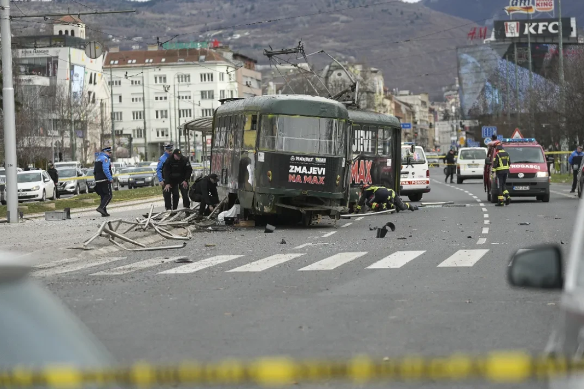 Bosna Hersek'in kalbi Saraybosna'da facia!