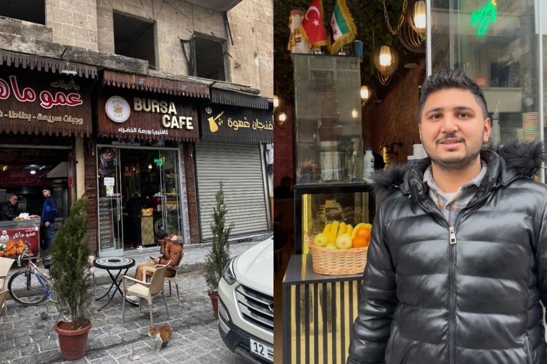Suriye'de açtığı kafeye yıllarca yaşadığı Bursa'nın ismini verdi! ''Bana ev oldular'' 