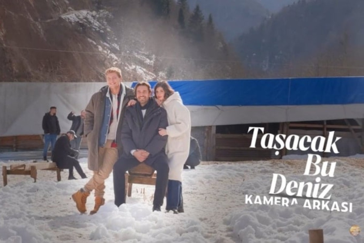 Taşacak Bu Deniz'den kamera arkası geldi: İşte o anlar...