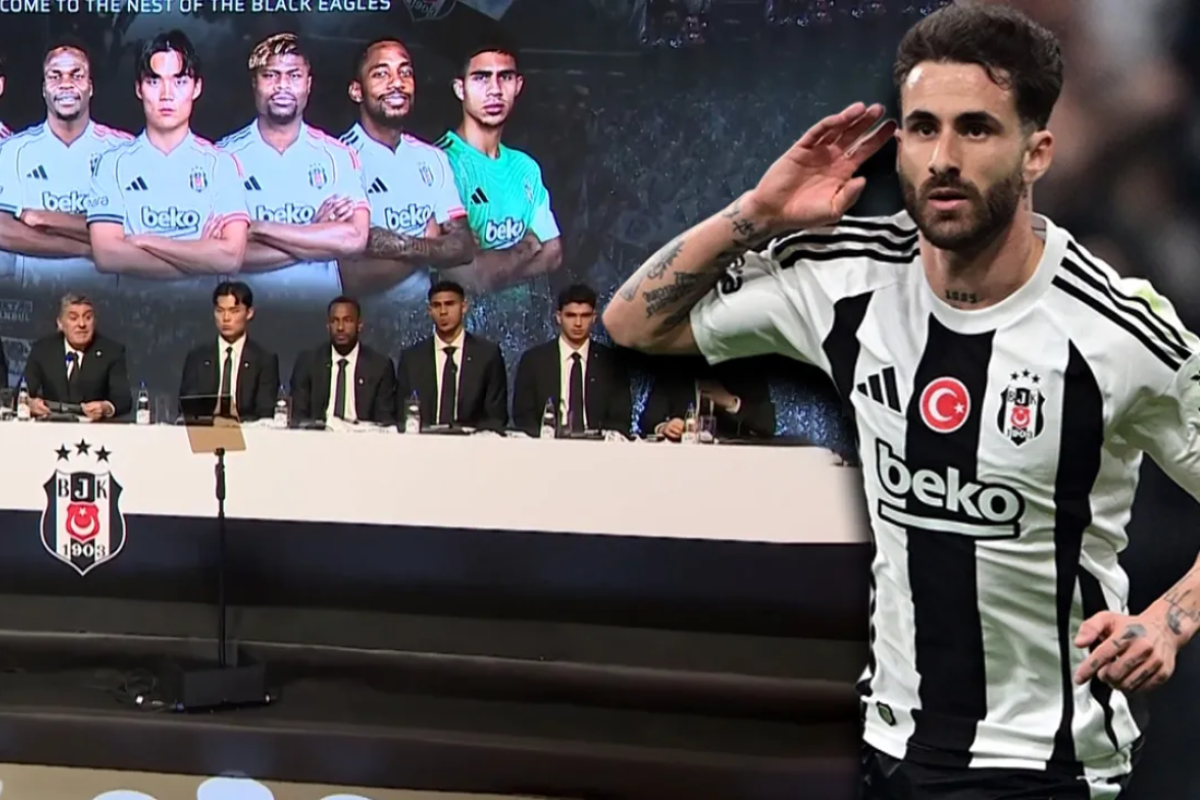 Beşiktaş'ta imza şov: Serdal Adalı tek tek saydı, törene Rafa Silva damga vurdu 