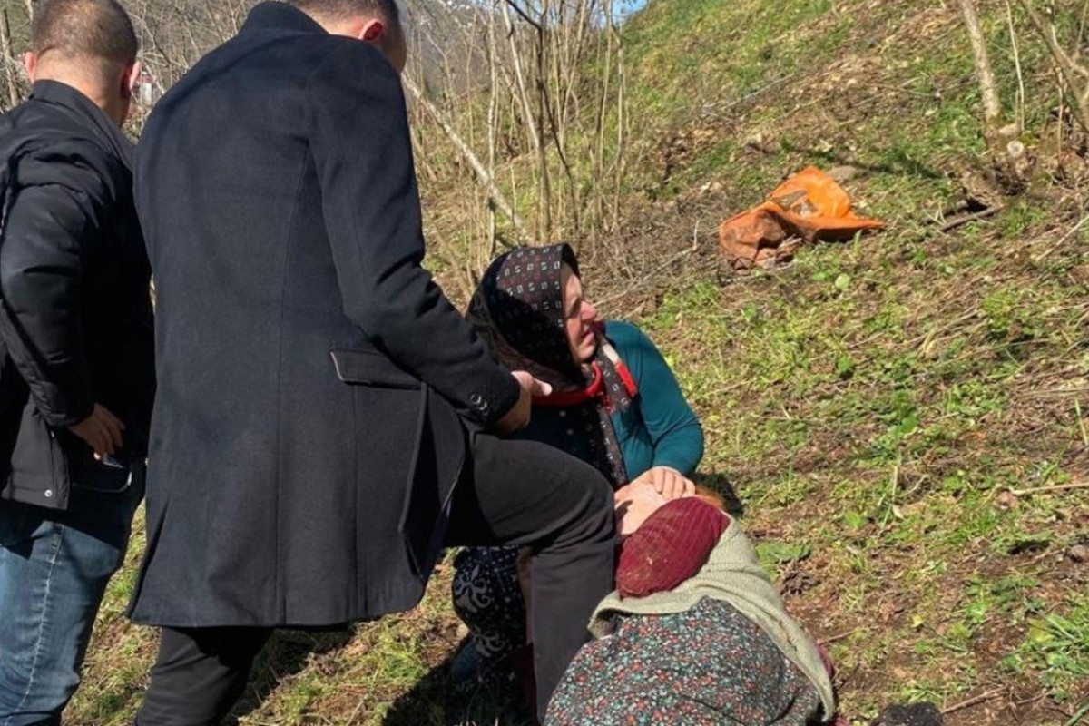 Cenazeye giderken hayat kurtardılar