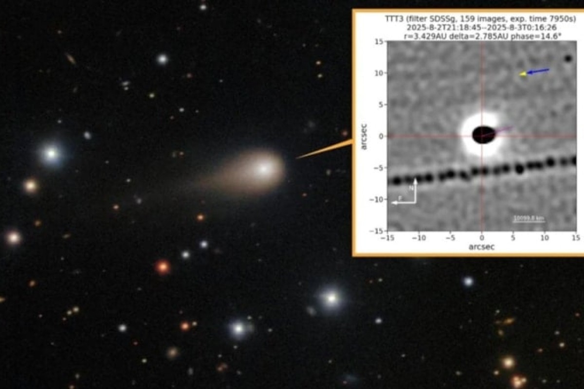 Güneş sisteminin dışından gelmişti: 3I/ATLAS uzaya su püskürtüyor