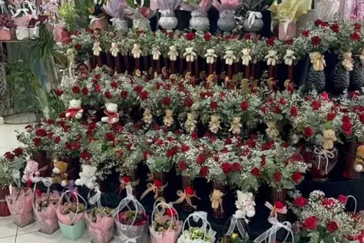 Yalova'da çiçek mezadında '14 Şubat' yoğunluğu