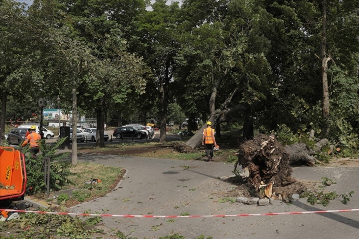 Fransa'da Nils Fırtınası nedeniyle 450 bin hanede elektrik kesintisi devam ediyor