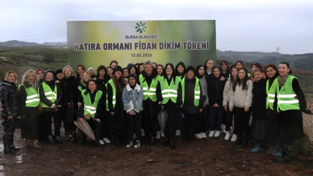 Bursa Busader 10 Bin fidanı toprakla buluşturdu