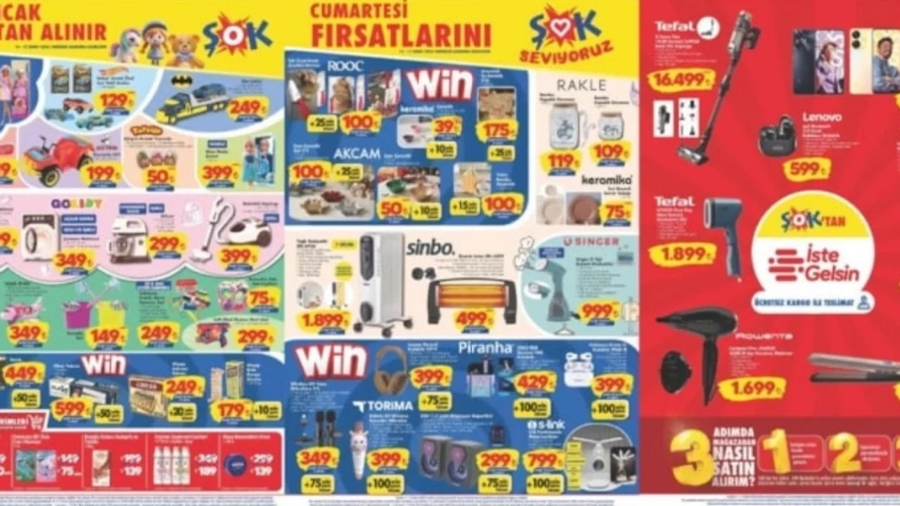 ŞOK 14 Şubat Aktüel Katalog: Bu ürünler geldiği gibi bitecek!