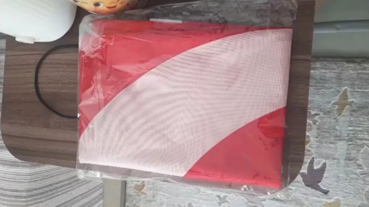 Bursa'da kuryenin bayrak hassasiyeti takdir topladı! 