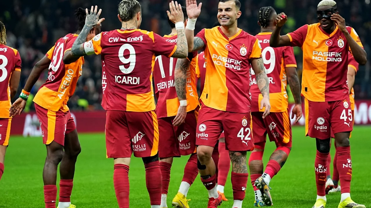 Galatasaray'dan ligde 10 maçlık yenilmezlik serisi