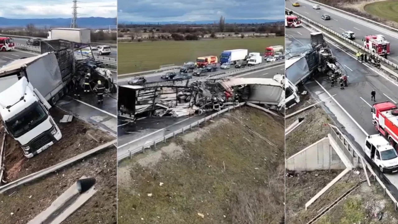 Bulgaristan'da 2 Türk şoför can verdi