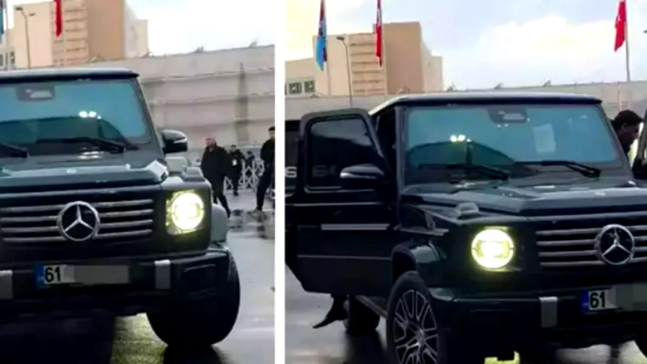 TFF Başkanı, Trabzonspor-Fenerbahçe maçına 61 plakalı araçla gitti