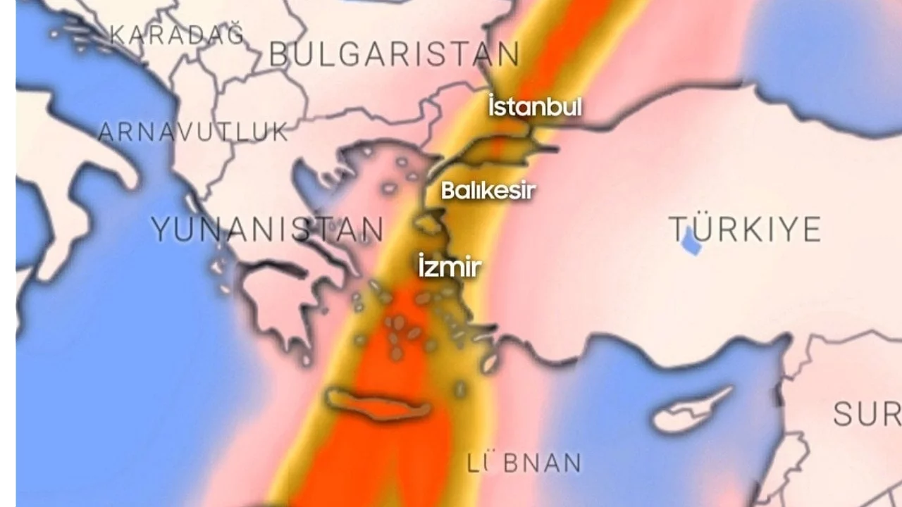 Bu gece Libya'dan Türkiye'ye çöl tozu geliyor! Bursa da etkilenecek