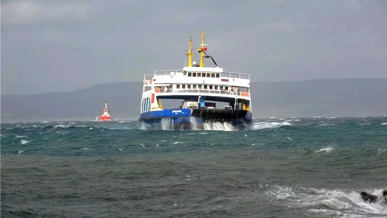 Güney Marmara'da deniz ulaşımına hava engeli! Seferler iptal edildi 