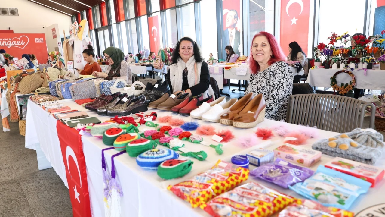 Osmangazi Belediyesi üreten kadınlara destek oluyor