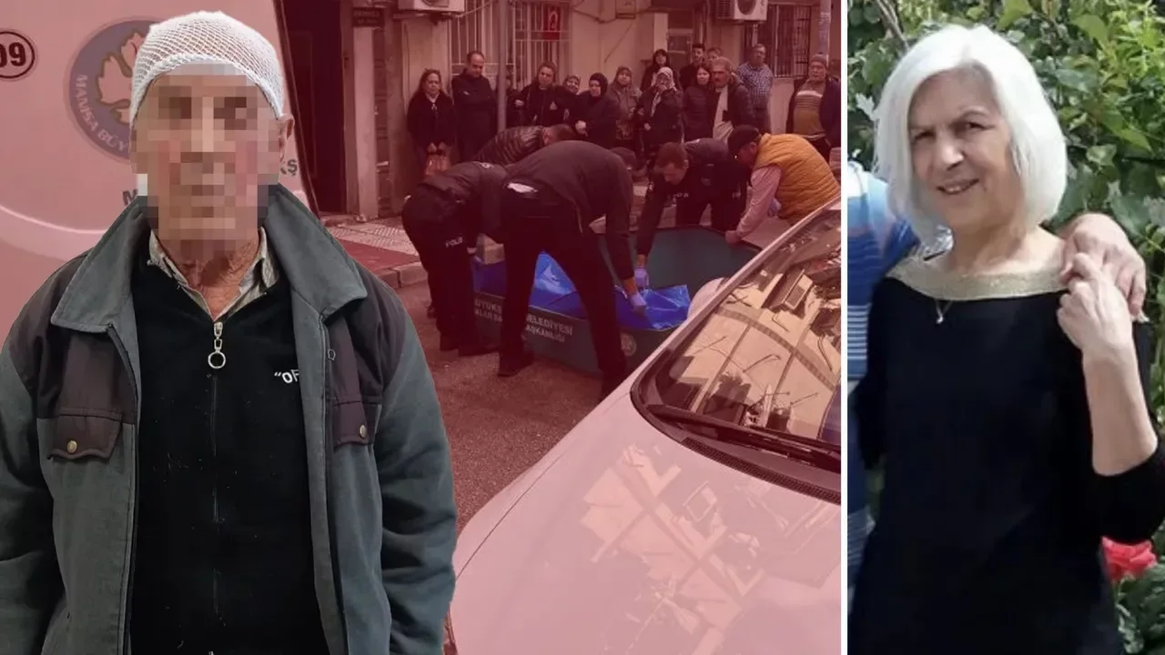 Eşinin boğazını kesip torununu aramıştı! Katil koca tutuklandı 