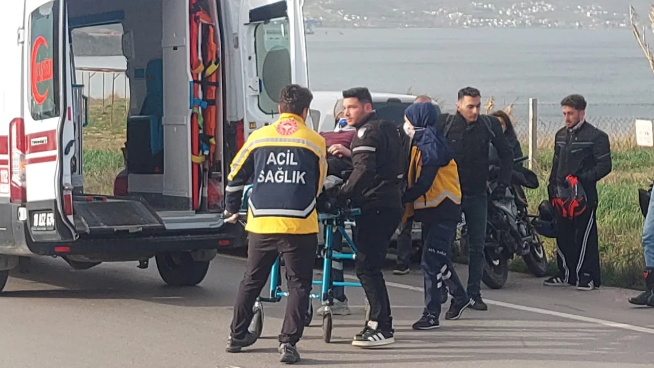 Balıkesir'de iki ayrı kazada 2 motosiklet sürücüsü yaralandı
