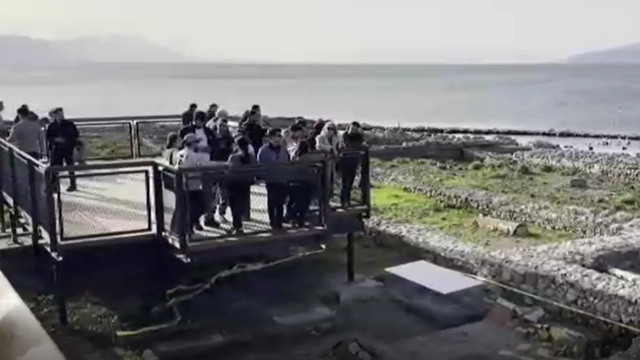 Bursa İznik'te hafta sonu yoğunluğu esnafın yüzünü güldürdü