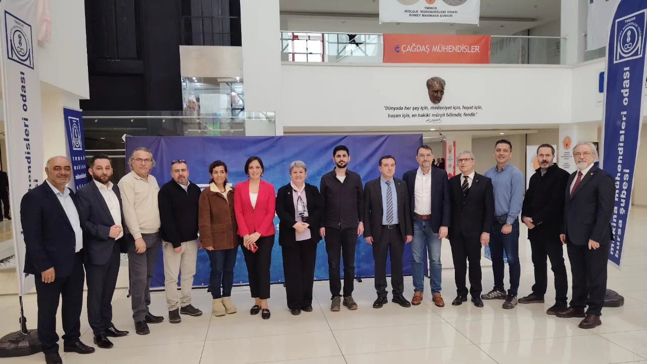 TMMOB Makina Mühendisleri Odası Bursa Şubesi'nde görev dağılımı gerçekleşti...