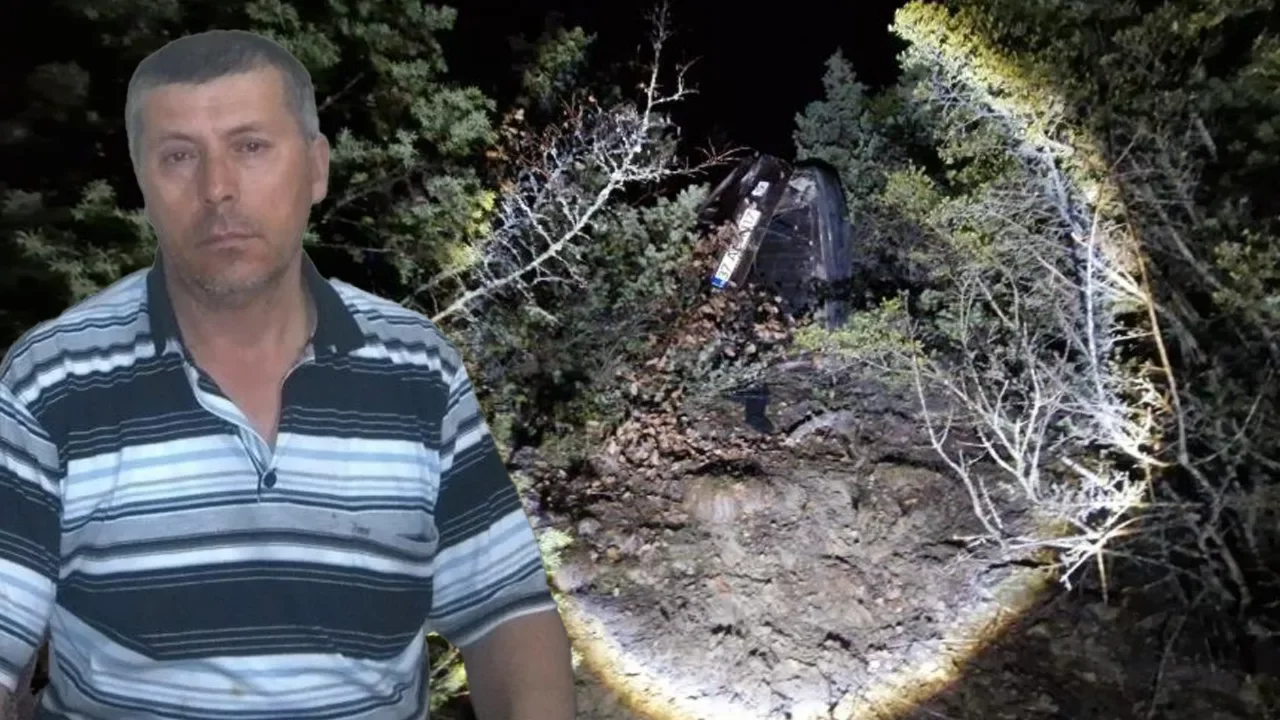 Otomobil 50 metrelik uçuruma yuvarlandı: 1 ölü, 2 yaralı