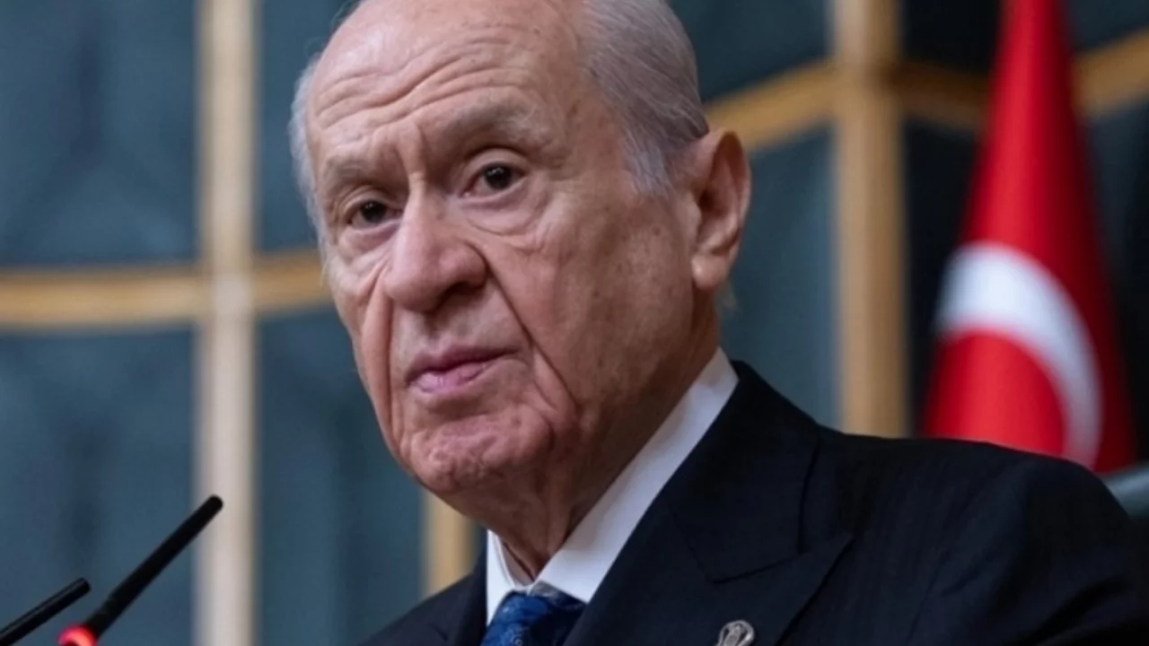 MHP lideri Devlet Bah&ccedil;eli a&ccedil;ıklamalarda bulunuyor