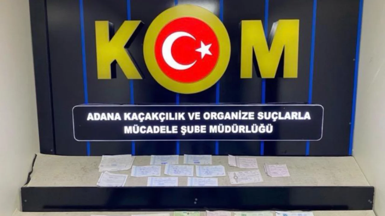 Adana'da tefecilik operasyonu: 2 tutuklama