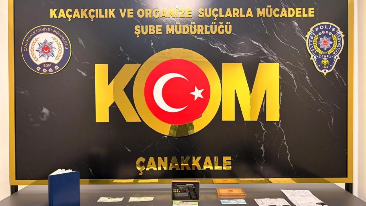 Biga'da tefecilik operasyonu: 2 tutuklama