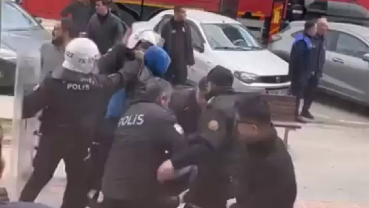 Batman'da 'pankart' gerginliği