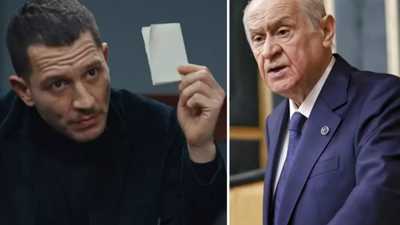 Uraz Kaygılaroğlu, kendisini öven Bahçeli'ye diziden mesaj gönderdi
