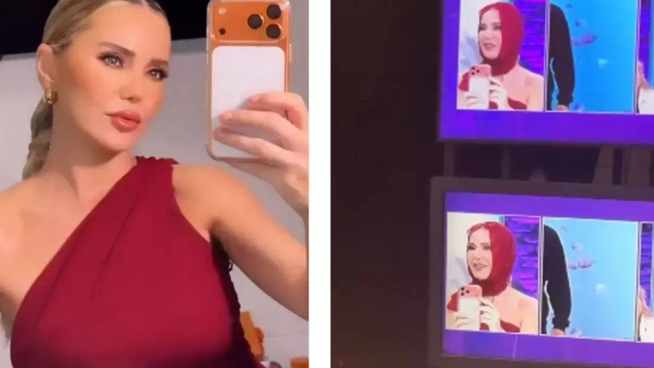  Yayın arasında başörtüsü takan Ece Erken tartışma yarattı 