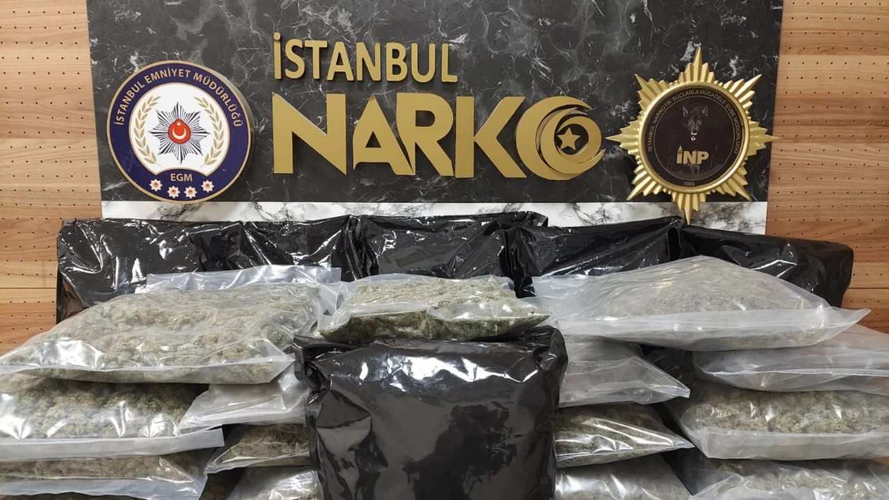 İstanbul Zeytinburnu'nda 22,45 kilo skunk ele geçirildi, bir şüpheli gözaltında