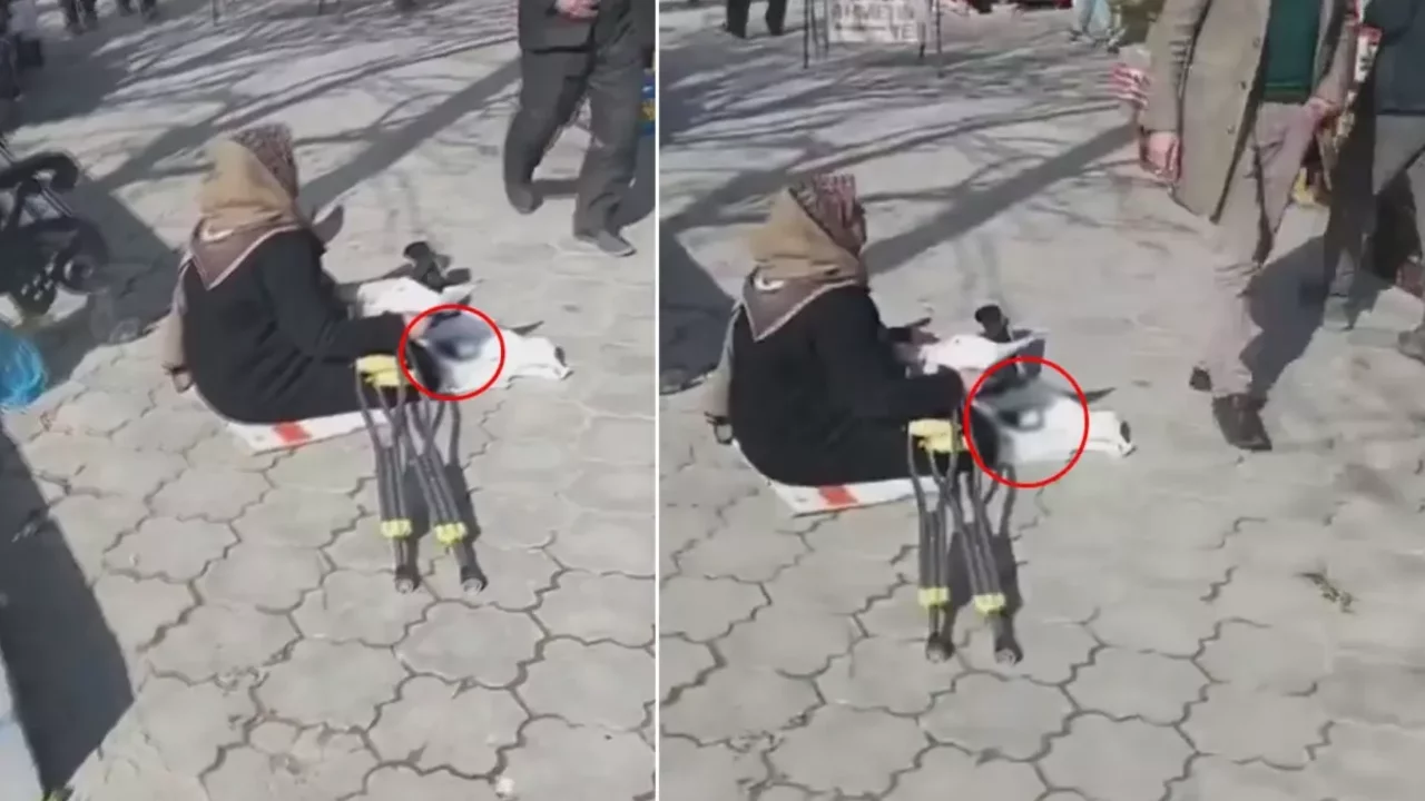 Dilencinin önündekini gören küçük dilini yuttu: "Rüyamda görsem inanmam"