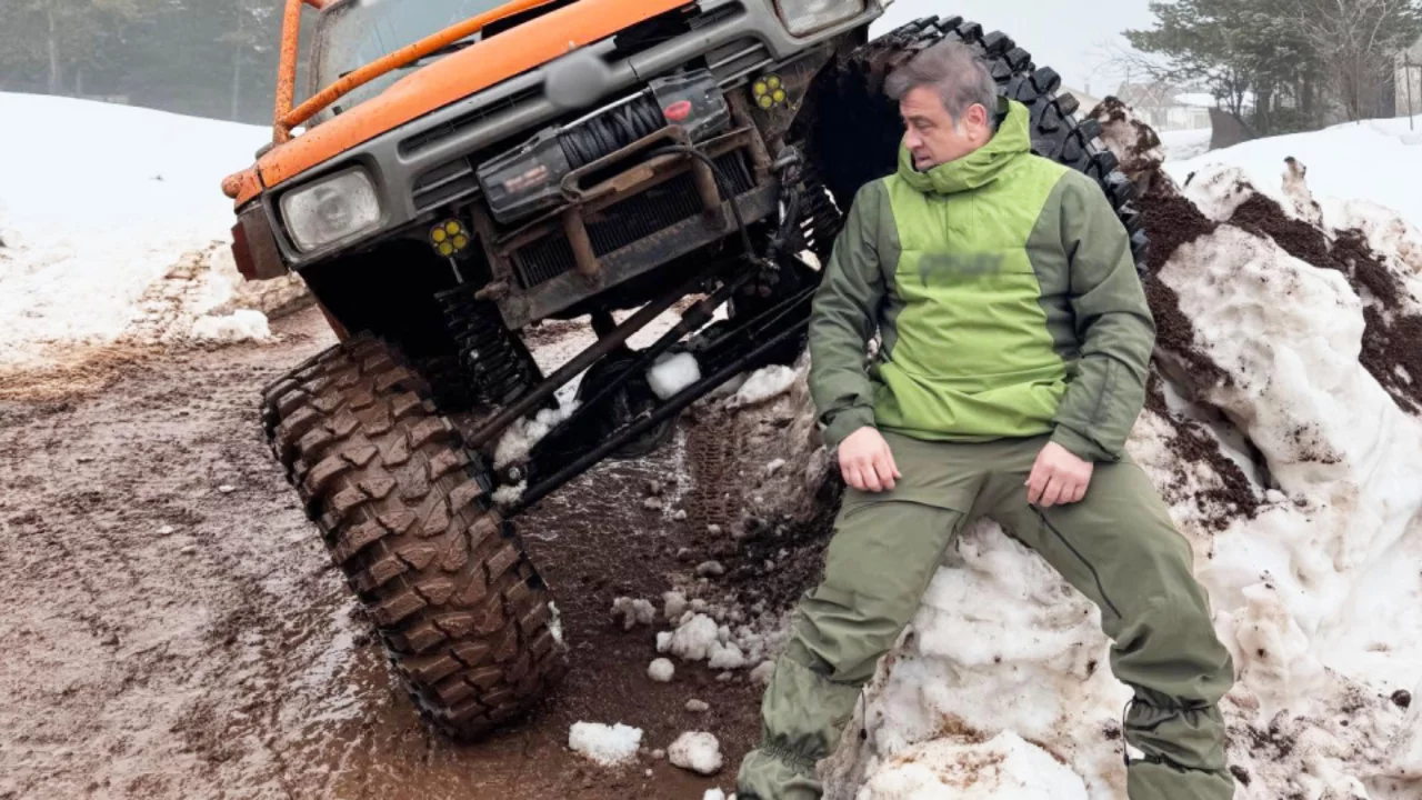 Turgut Tunçalp, Bolu'da off-road yaptı