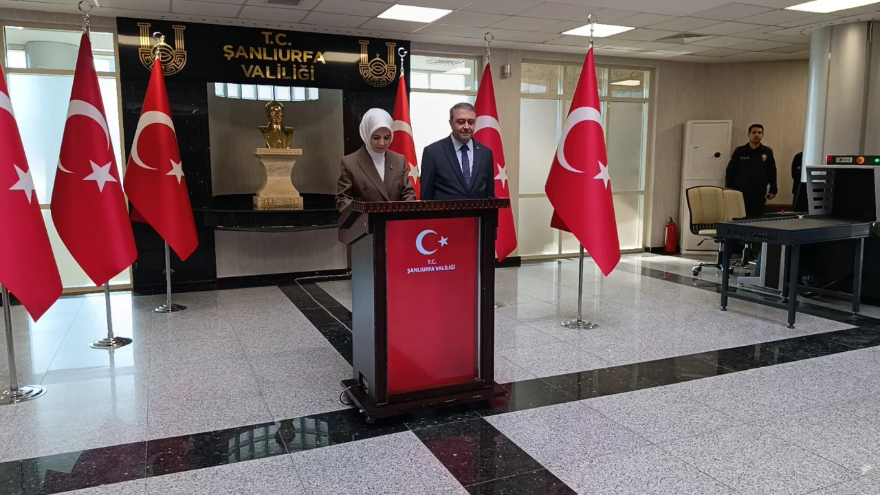 Bakan G&ouml;ktaş, Şanlıurfa'da