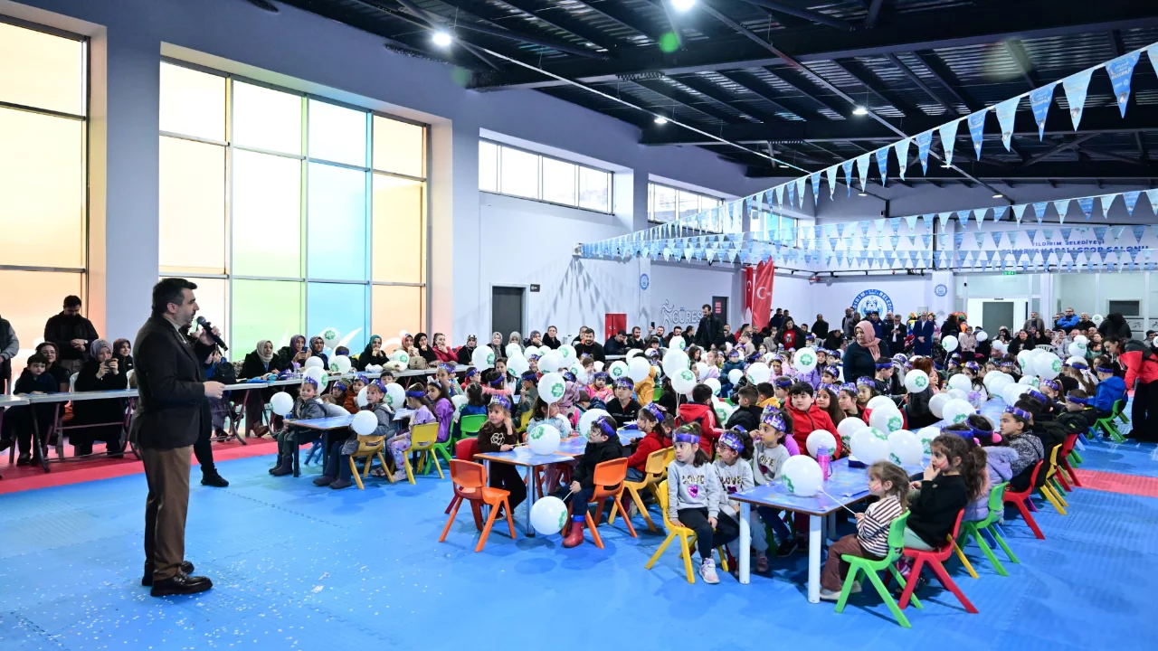 Yıldırım'da minikler için iftar vakti! 