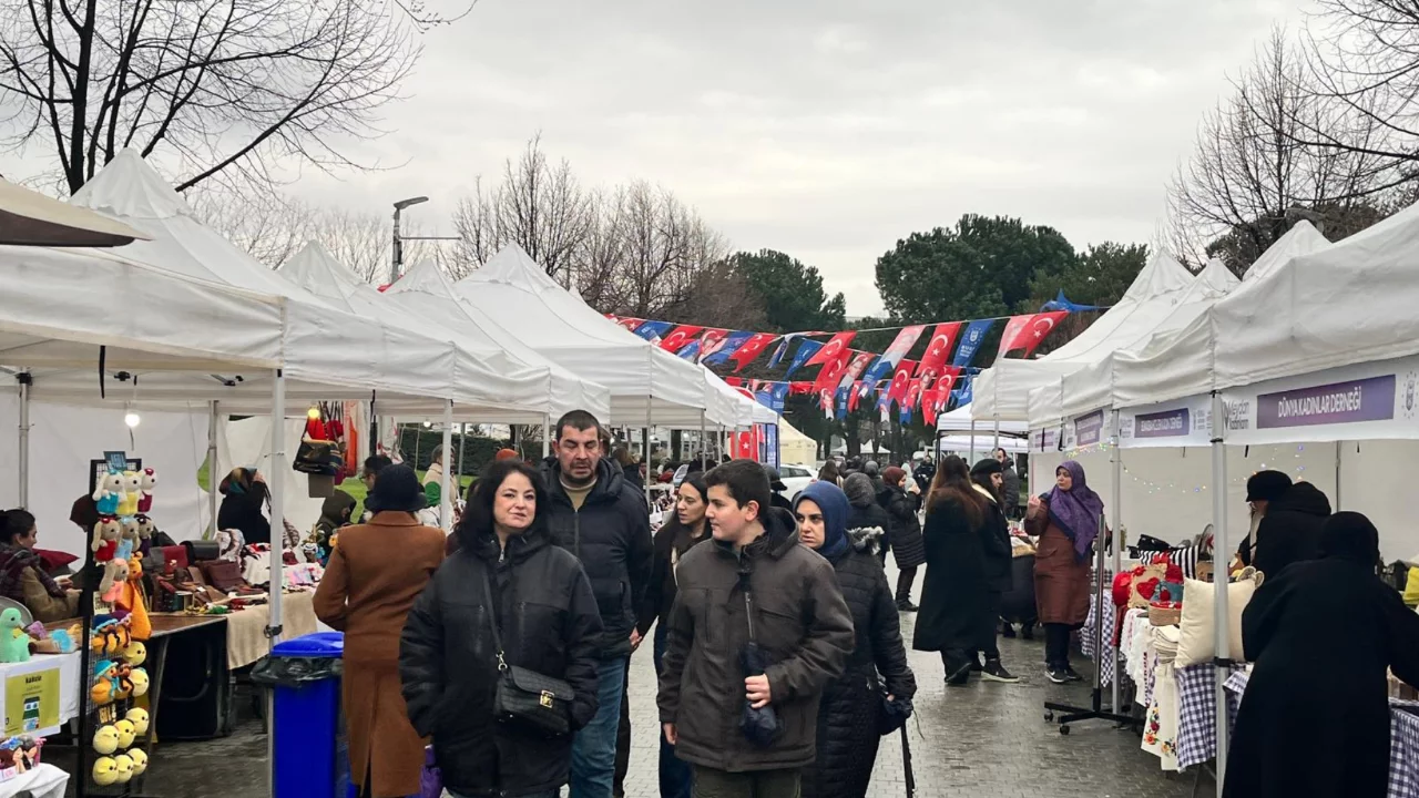 Bursa Merinos'ta festival havası! Kadın üreticilere yoğun ilgi... 