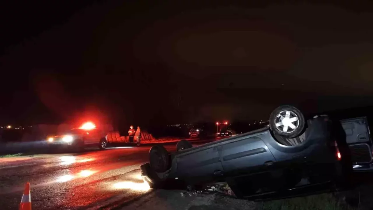 Çan'da trafik kazası 2 yaralı