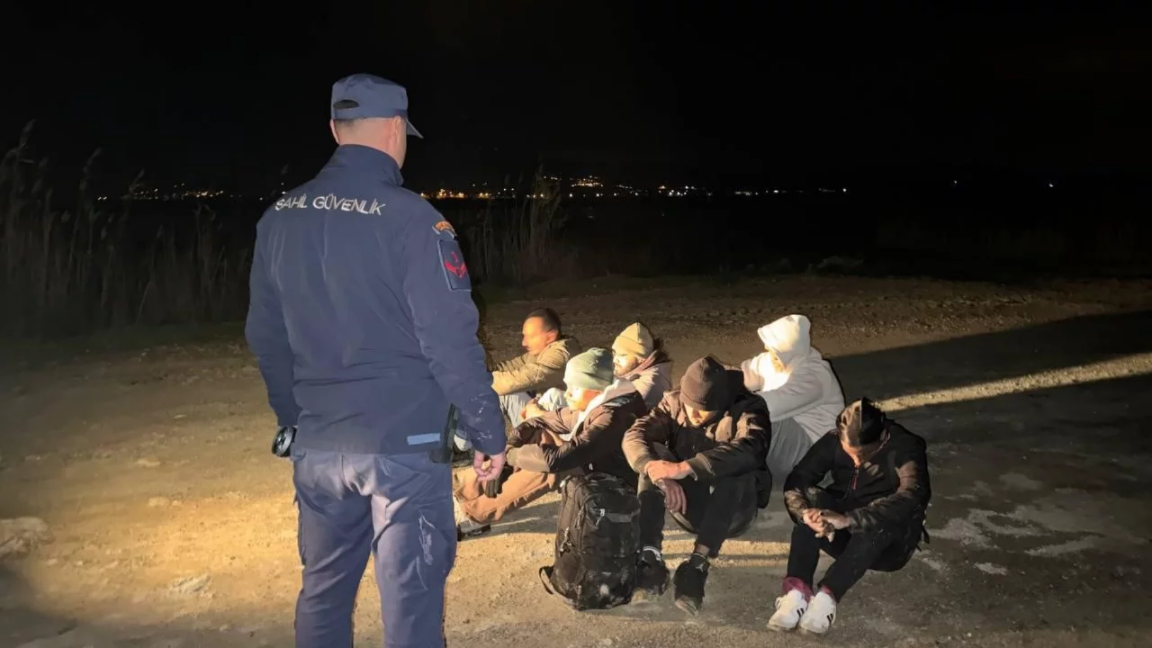 30 düzensiz göçmen yakalandı