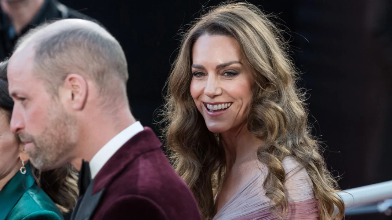  Prens William ve Prenses Kate Middleton BAFTA'da 