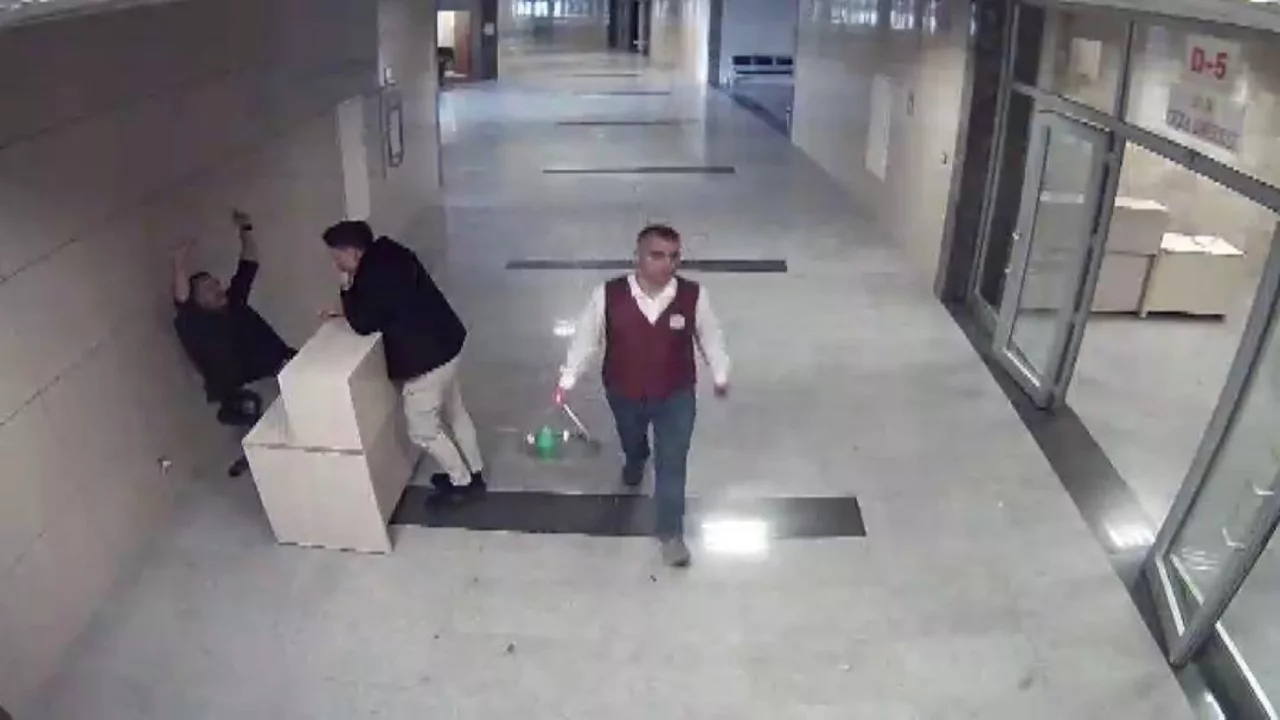 Savcı, hakime saldırmıştı: Skandal olayda yeni görüntüler ortaya çıktı
