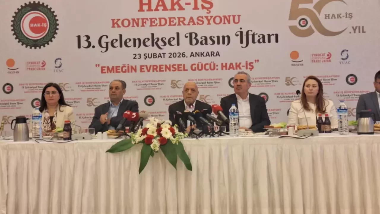 HAK-İŞ Genel Başkanı Arslan: Hükümetin asgari ücret komisyonundan çekilmesini istiyoruz