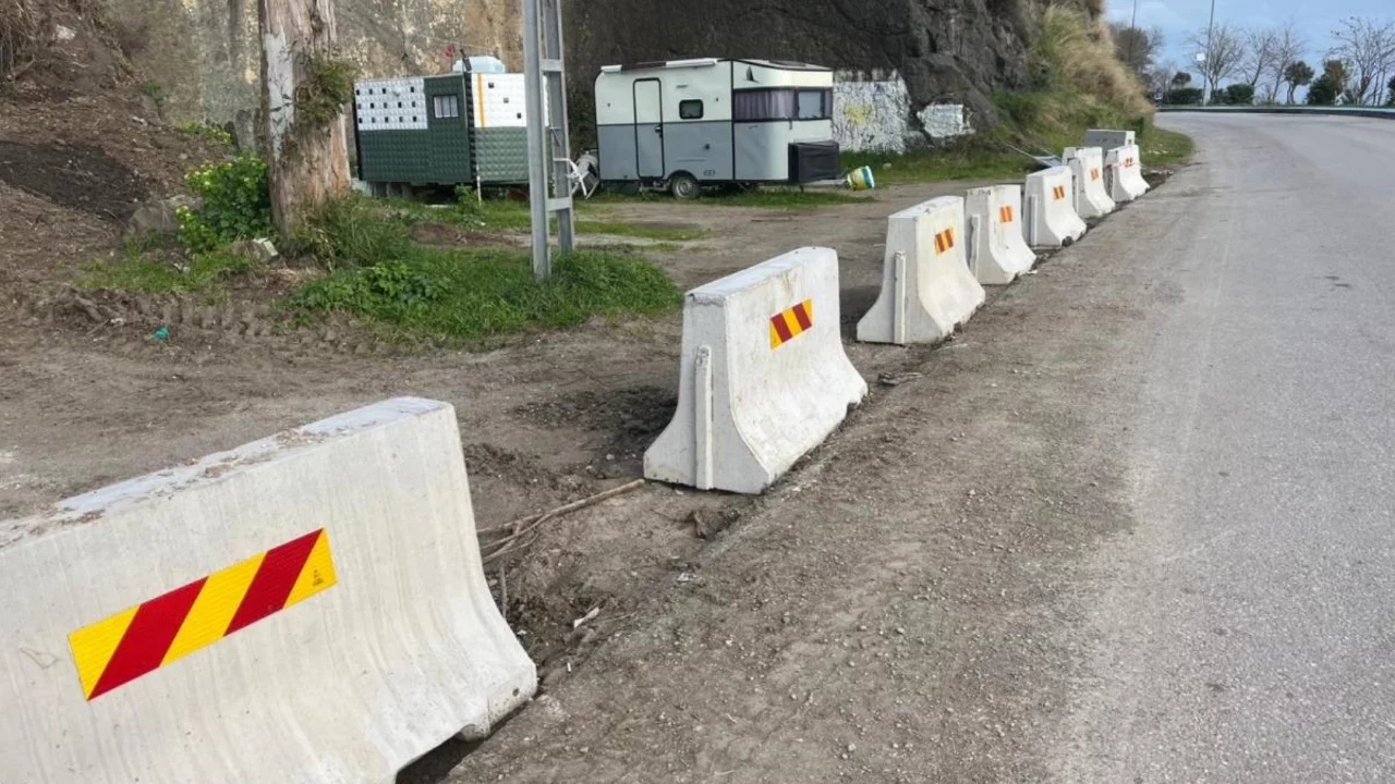 Sinop'ta karavan işgaline 'beton' set