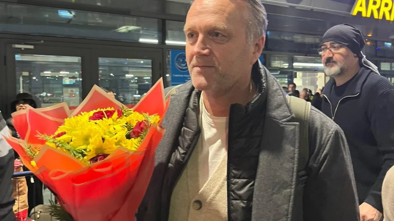 Kayserispor'un yeni teknik direktörü Erling Moe kente geldi