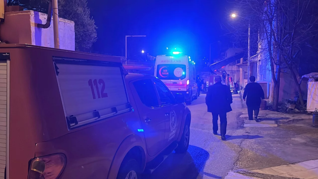 Burdur'da müstakil evin bacısında yangın