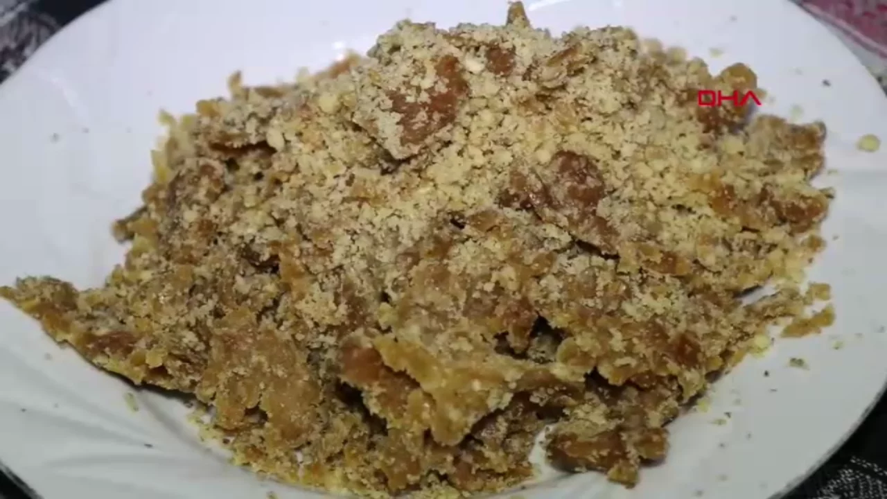 Asırlık kış lezzeti; keş tatlısı yazın hazırlanıp kışın sofralara geliyor