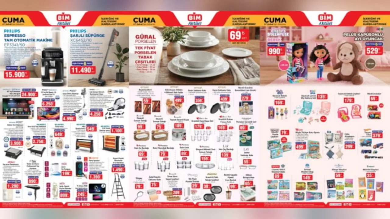 27 Şubat'ta BİM'de dev fırsat: Bu makine kapış kapış gidecek