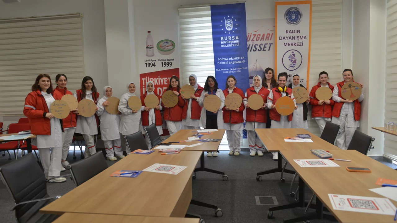 Kadın çalışanların haklarına dikkat çekildi
