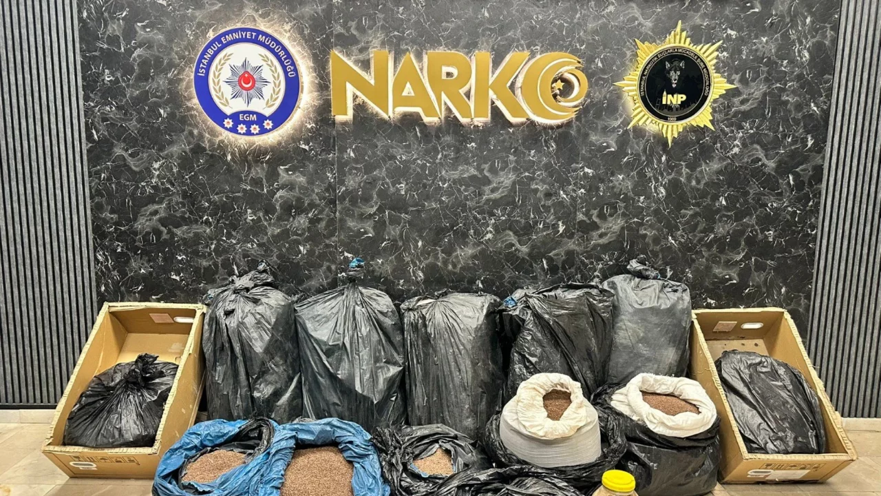 İstanbul'da kahveye emdirilmiş 374 kilo 600 gram uyuşturucu madde ele geçirildi