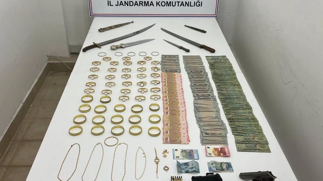 Antalya'da sahte altın operasyonu
