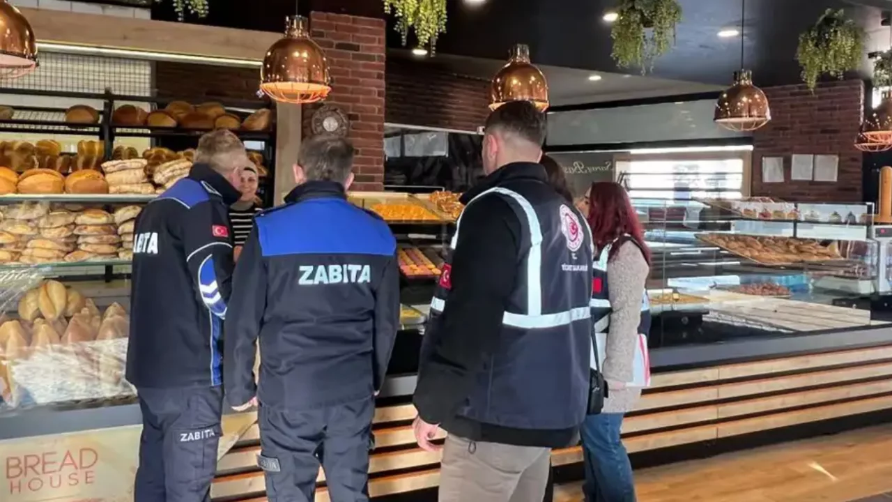 Orhaneli'de zabıta ekipleri fırınları denetledi